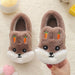 Kids' Cotton Indoor Slippers – Cute Rabbit Non-Slip Home Footwear