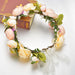 Bohemian Floral Hairband for Bride and Bridesmaid Photography