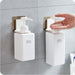Wall-Mounted Punch-Free Shower Gel Rack – Bathroom Organizer Storage