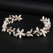 Handmade Pearl and Twisted Bead Bridal Hair Accessory