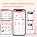 Portable Mini Thermal Printer Pocket Label Printer Self-Adhesive Paper