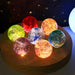 Decorative LED Glowing Crystal Ball with Dragon Bead and Night Light Function