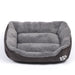 Soft and Cozy Fleece Pet Bed – Waterproof Bottom for All Pet Sizes