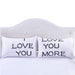 I Love You Pillowcase – Decorative Print Neck Pillow Cover for Bedding
