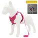 Reflective Breathable Dog Harness – Vest-Style Pet Leash with Adjustable Fit
