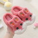 Kids' Cotton Indoor Slippers – Cute Rabbit Non-Slip Home Footwear