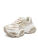Women's Contrast Color Chunky Platform Sneakers – Sporty Street Style