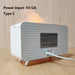White Noise Sleep Aid with Bluetooth Speaker, Flame Lamp, and Humidifier