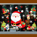 Christmas Decorations Window Glass Static Stickers Home Office Decoration Stickers