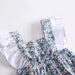 Floral Baby Jumpsuit With Contrasting Colors - Adorable Baby Clothing for Newborns