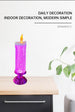 Decorative Crystal Candle Charming Night Lights for Home Ambiance
