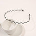 Minimal Metal Base Facial Wash Hair Band No Marks High End Hair Accessories