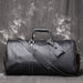 Unisex Retro Leather Travel Bag – Genuine Cowhide Large Crossbody Duffel