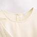 Women's Round Neck Sleeveless Bow Tie Mini Dress – Slim Fit A-Line