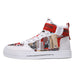 Men’s Black High-Top Trend Sneakers – Casual Sports Shoes