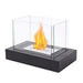 Square Four-Sided Alcohol Fireplace Lamp for Bar, Home & Desktop Decoration