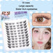 Sunflower Comics Thick Natural Look False Eyelashes in Segmented Layers