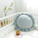 Sunflower Knitted Pillow Cover for Sofa - Thickened Waist Cushion for Living Room