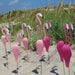Swirl Bird Flamingo Beach Backyard Creative Party Decoration (4 Pieces Set)