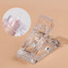 Nail Crystal Clip Extension Glue Auxiliary Tool for Fixing Nail Mold Clips