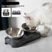 Pet Bowl Feeder – Adjustable Stainless Steel Cat & Dog Food Bowl