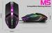 USB Wired Gaming Mouse with LED Lights for Desktop Laptop Competitive Play