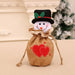 Knitted Christmas Gift Bag – Wool Wrap for Holiday Goodies & Treats