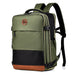 Colorblock Backpack with Multi-Pockets and Adjustable Shoulder Straps