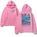 Casual Unisex Hoodie – Retro Anime Print Top for Men & Women