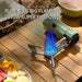 Card Type Gas Stove Folding Portable Camping Magnetic Windproof Cass Stove
