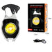 Multifunctional Keychain Work Light with Rechargeable Cigarette Lighter & Torch