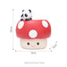 Creative Cartoon Mushroom Resin Flower Pot for Desktop and Garden Décor