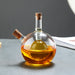 Dual-Layer Glass Kitchen Oil and Vinegar Bottle with Sealed Design