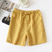 Linen Cotton Large Size Men Women Sports Leisure Comfort Shorts