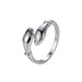 Women's Joint Ring Two Hands Embrace Ring Jewelry Opening Ring