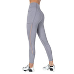 Sexy Women Yoga Sport Leggings – High-Stretch Running Pants with Phone Pocket