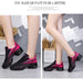 Breathable And Lightweight Flying Woven Adult Dance Shoes With Soft Soles For Women