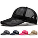 Unisex Mesh Sun Cap - Outdoor Sports Hat for Men & Women Big Size Baseball Cap