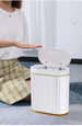 Touchless Smart Sensor Trash Bin with Automatic Lid and Modern Design