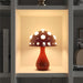 Dimmable Mushroom Desk Lamp – Decorative Bedside Light for Dorm or Bedroom