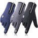 Winter Fleece Thermal Warm Outdoor Gloves Touchscreen Waterproof Cycling Handgloves
