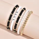 Soft Ceramic Temperament Pearl Multi-Layer Bracelet Women's Jewelry