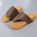 PU Leather Wedge Sandals Women's Casual Summer Footwear
