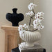 High-End Plastic Art Vase With Ceramic Look Perfect For Living Room And Desktop Decor