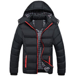 Men's Winter Jacket Warm Thick Thermal Parkas Casual Coat Jacket
