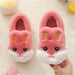 Kids' Cotton Indoor Slippers – Cute Rabbit Non-Slip Home Footwear