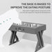 Foldable Elevated Pet Feeder Bowl – Adjustable Stainless Steel Dog Bowl