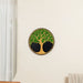 Life Tree Metal Wall Art – Moss-Inspired Home Decoration