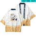 Anime Peripheral Clothes Haori Kimono Cloak Men's Fashion T-Shirt