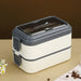 Stainless Steel Lunch Box Heating Insulation Multi-Layer Microwave Lunch Box